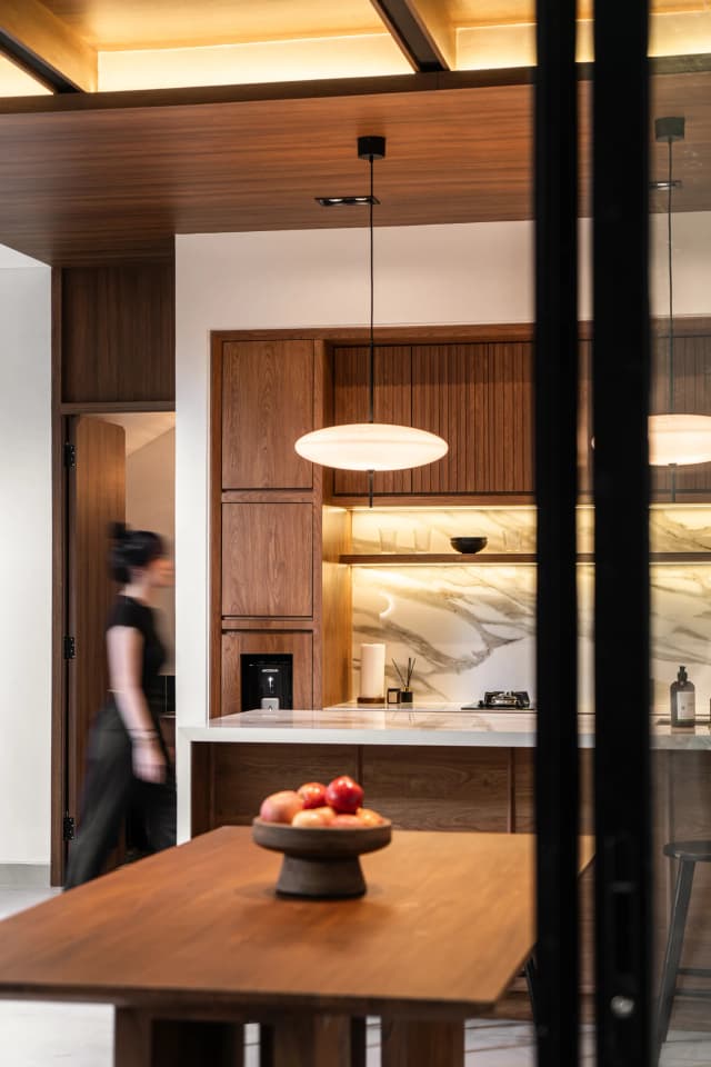Wood, architectural detail by Senawa