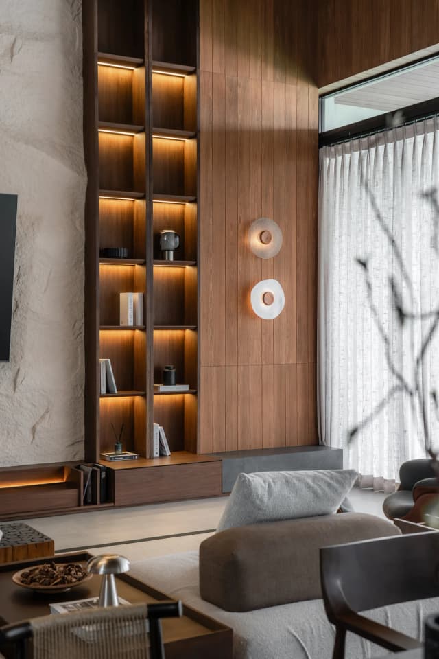 Wood, architectural detail by Senawa